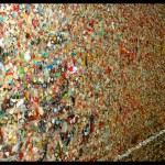 Gum Wall by Mahmoud Thaher.